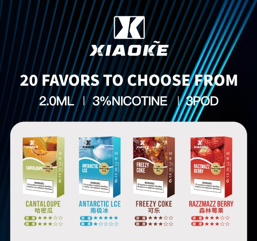 XIAOKE 梟客一代煙彈 通用 RELX 悅刻一代主機|穩定口感霧化彈 XIAOKE 梟客一代煙彈 通用 RELX 悅刻一代主機|穩定口感霧化彈